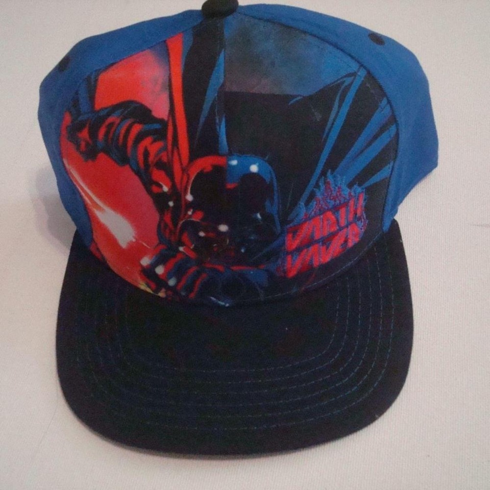 STAR WARS DARTH VADER YOUTH KIDS HAT CAP VINTAGE 00S Y2K M4